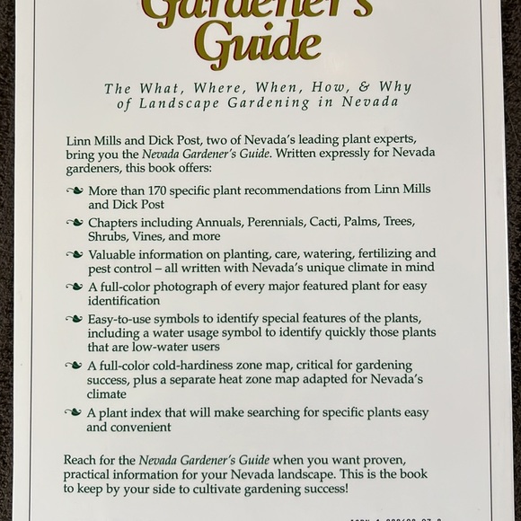 Nevada Gardener’s Guide Book - Picture 3 of 5